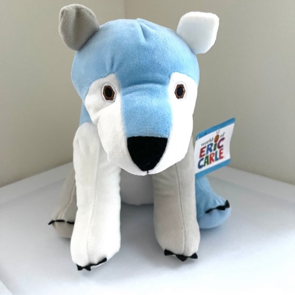 kohl’s Care World of Eric Carle Pola Bear 10” Plush Toy Stuffed Animal. New - Picture 8 of 8